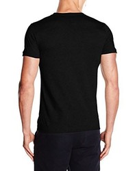 schwarzes T-shirt von Pepe Jeans