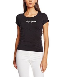 schwarzes T-shirt von Pepe Jeans