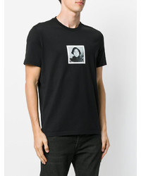 schwarzes T-shirt von Givenchy