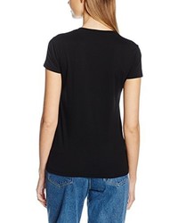 schwarzes T-shirt von Polo Ralph Lauren