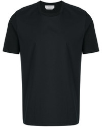 schwarzes T-shirt von Pringle