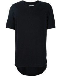 schwarzes T-shirt von Public School