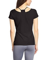 schwarzes T-shirt von Puma