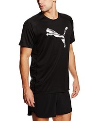 schwarzes T-shirt von Puma