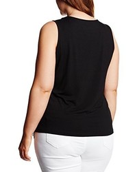 schwarzes T-shirt von Samoon by Gerry Weber