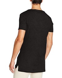 schwarzes T-shirt von Scotch & Soda