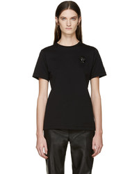 schwarzes T-shirt von Simone Rocha