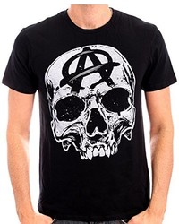 schwarzes T-shirt von Sons of Anarchy