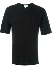 schwarzes T-shirt von Soulland