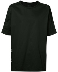 schwarzes T-shirt von Stampd