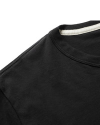 schwarzes T-shirt von rag & bone