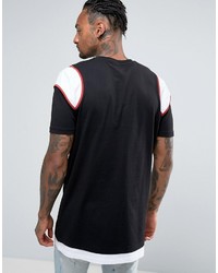 schwarzes T-shirt von Asos