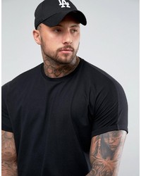 schwarzes T-shirt von Asos