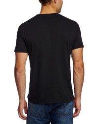 schwarzes T-shirt