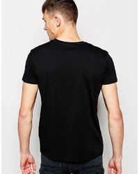 schwarzes T-shirt von Ben Sherman