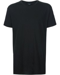 schwarzes T-shirt von Thamanyah