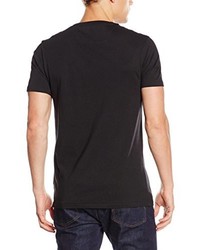 schwarzes T-shirt von Timberland