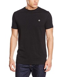schwarzes T-shirt von Timberland