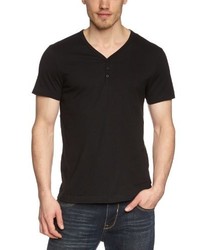 schwarzes T-shirt von Tom Tailor Denim