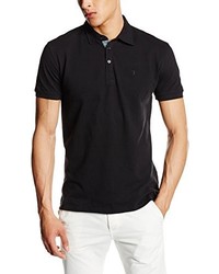 schwarzes T-shirt von Trussardi