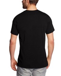 schwarzes T-shirt von Vans