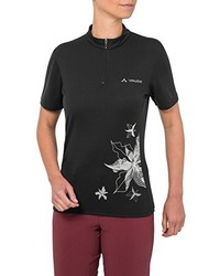 schwarzes T-shirt von Vaude