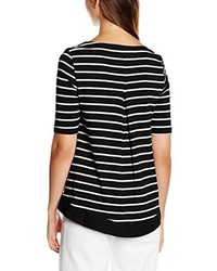 schwarzes T-shirt von Vero Moda