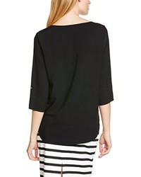 schwarzes T-shirt von Vero Moda