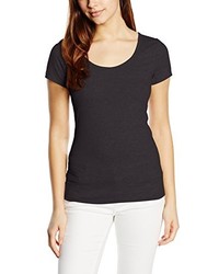 schwarzes T-shirt von Vero Moda