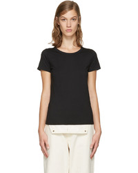 schwarzes T-shirt von Visvim