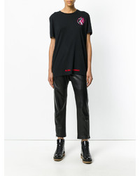 schwarzes T-shirt von Off-White