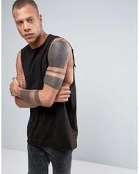 schwarzes Trägershirt von Asos