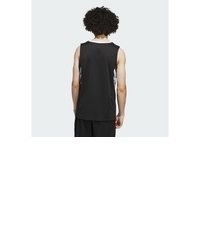 schwarzes Trägershirt von adidas Performance