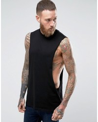 schwarzes Trägershirt von Asos