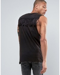 schwarzes Trägershirt von Asos