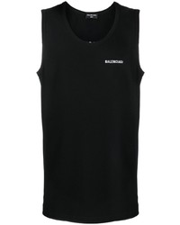 schwarzes Trägershirt von Balenciaga