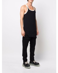 schwarzes Trägershirt von Rick Owens