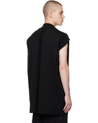 schwarzes Trägershirt von Rick Owens