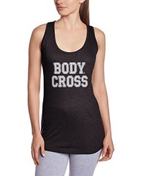 schwarzes Trägershirt von Bodycross