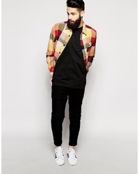 schwarzes Trägershirt von Asos