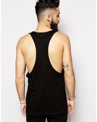 schwarzes Trägershirt von Asos