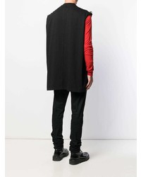 schwarzes Trägershirt von Rick Owens