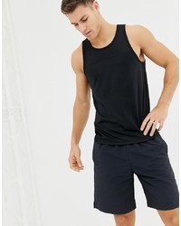 schwarzes Trägershirt von Calvin Klein Performance