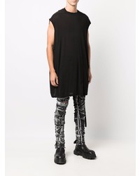 schwarzes Trägershirt von Rick Owens