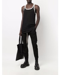 schwarzes Trägershirt von Rick Owens