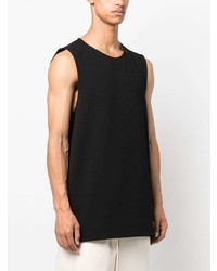 schwarzes Trägershirt von Jil Sander