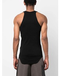 schwarzes Trägershirt von Rick Owens DRKSHDW