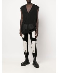 schwarzes Trägershirt von Rick Owens