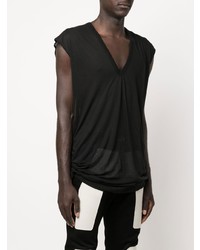 schwarzes Trägershirt von Rick Owens