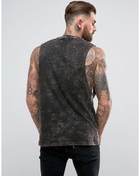 schwarzes Trägershirt von Asos